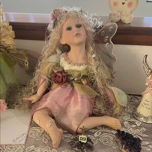 Fairy doll with Blonde Hair
